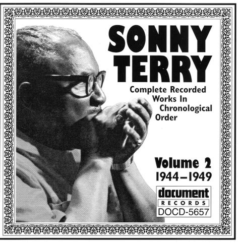 Sonny Terry Complete Recorded Works In Chronological Order Volume 2