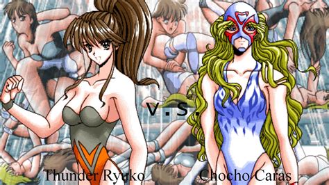 【wrestle Angels V3】ー Three Bouts ー Thunder Ryuko Vs Chocho Caras