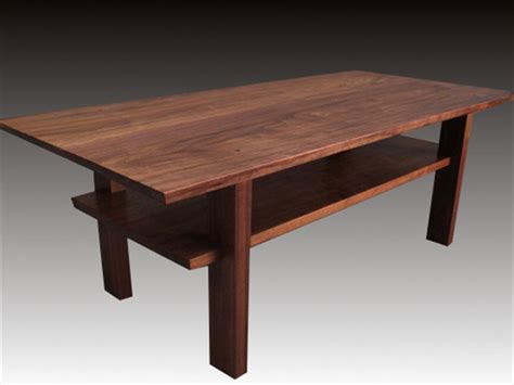 The low japanese style coffee tables features valuable purpose, it requires to accommodate cups of coffee, magazines, newspapers, books, drink, food, even media players. Japanese Walnut Coffee Table, Nakashima Style