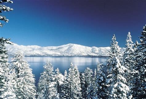 South Lake Tahoe Winter Lake Tahoe Snow Lake Tahoe Winter Tahoe