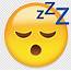 Sleeping Emoji  Smiley Emoticon Sleep Sticker Face