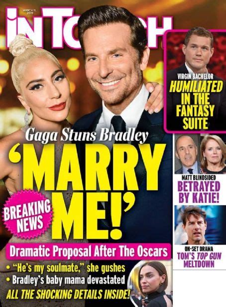 Bradley Cooper And Lady Gaga Magazine Cover Photos List Of Magazine Covers Featuring Bradley