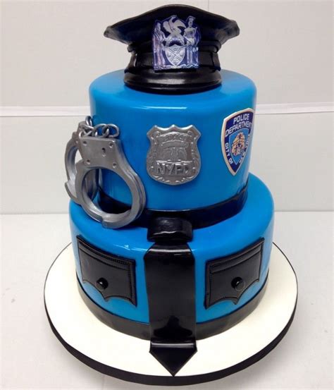 20 Creative Image Of Police Birthday Cake