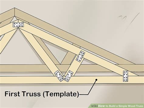 How To Build A Simple Wood Truss 14 Steps With Pictures