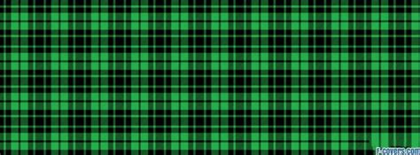 Plaid Texture Pattern Green And Black Facebook Cover
