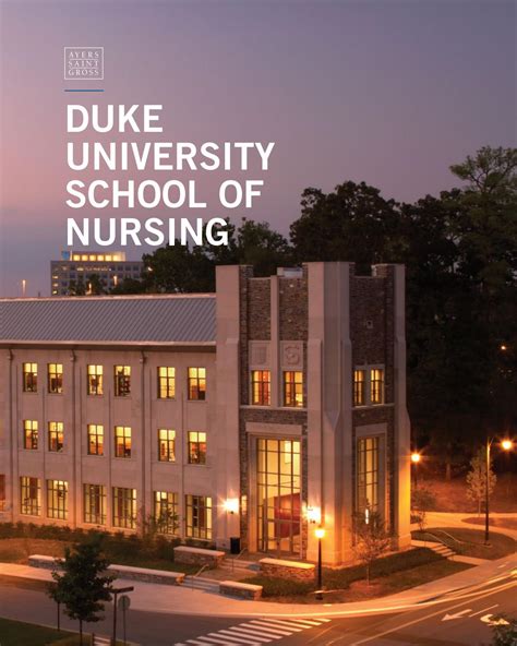 Duke University School Of Nursing By Ayers Saint Gross Issuu