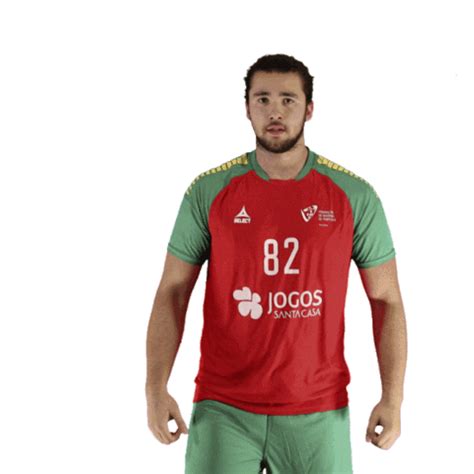 Miguel martins na aldeia olímpica: Ehfeuro Sticker by Federação de Andebol de Portugal for ...