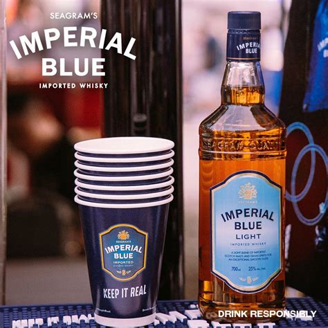 Imperial Blue Light Blended Whiskey 1l Boozyph Online Liquor