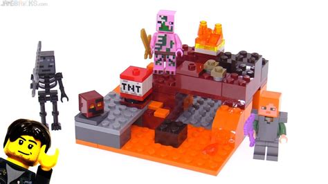 Lego Minecraft Set 21139 Nether Fight 84pcs Complete Manual Box