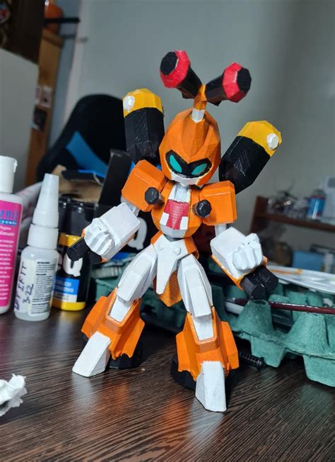 3d Printing Medabots Medarot Kbt05 Saikachis Metabee • Made With