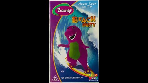 Opening To Barneys Beach Party 2002 Vhs Australia Abc Version Youtube