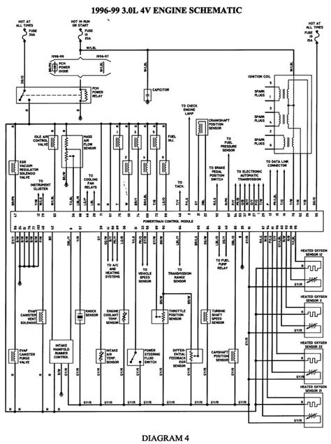 1996 Ford Taurus Wiring Diagram Taurus Ford Diagram