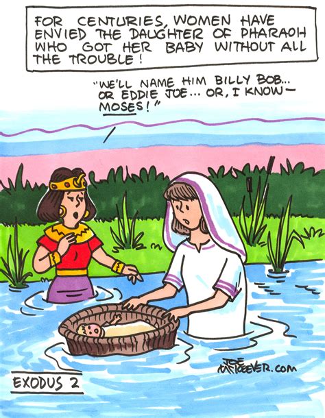Exodus Inspired Cartoons Complement Sbcs January Bible Study Of Exodus