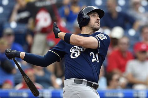 Milwaukee Brewers third baseman Travis Shaw in a good place after 