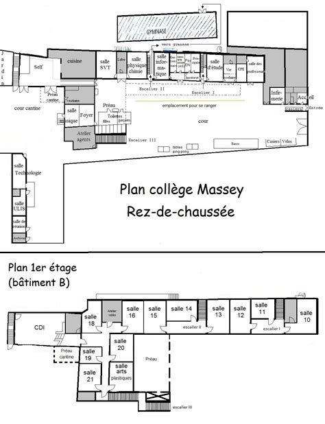 Plan Du Collège Présentation Du Collège College Massey