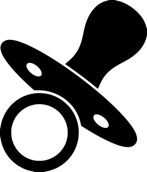 Download SVG > baby pacifier dummy - Free SVG Image & Icon. | SVG Silh