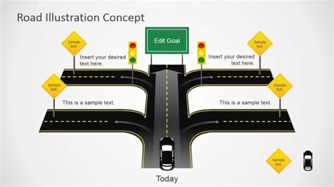 Traffic Lights And Signs Powerpoint Diagrams And Templates