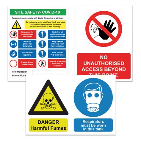 General Health Safety Signs Ubicaciondepersonascdmxgobmx