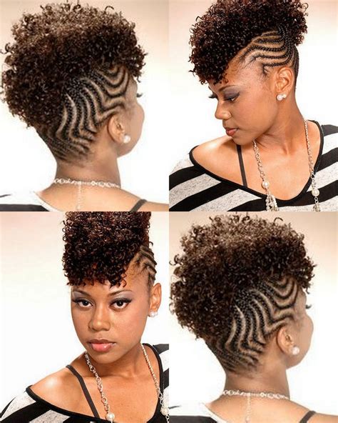 Braided Mohawk Hairstyles Ghana Braids Hairstyles African Hairstyles Twist Hairstyles