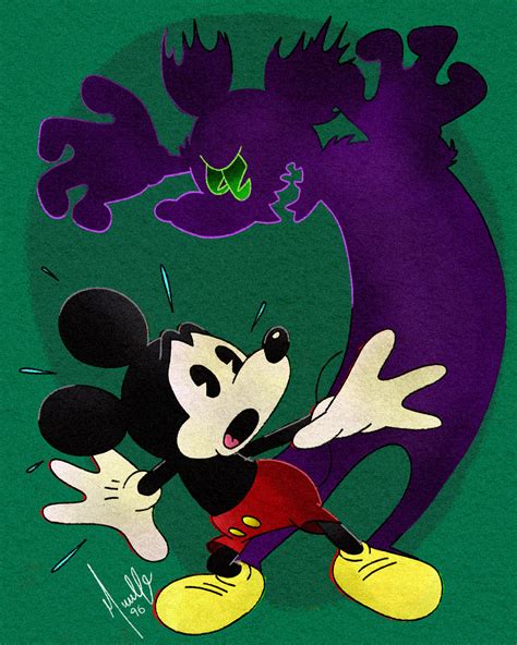 Mickey Scared Vintage By Lostfocus96 On Deviantart