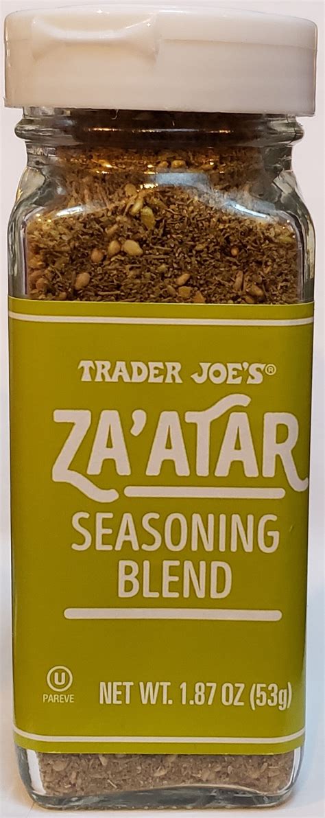 Zaatar Seasoning Blend Trader Joes 187 Oz