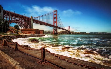 Kostenlose Hintergrundbilder Golden Gate Bridge San Francisco