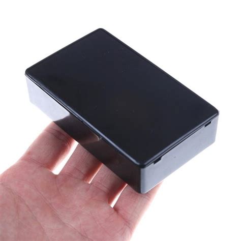 Diy Small Black Shield Wire Junction Boxes Electronic Plastic Project