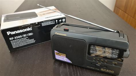 Unboxing Panasonic Rf 3500 Gx500 Portable Fm Lw Mw Sw Radio Receiver