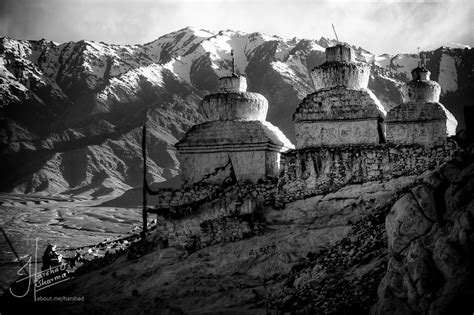 Ladakh In Black And White On Behance