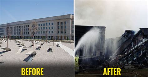 Fbi Just Released Images That Show Destruction At The Pentagon On 911