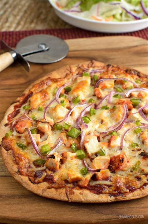 Syn Free BBQ Chicken Pizza Slimming Eats Weight Watchers And Slimming World Recipes
