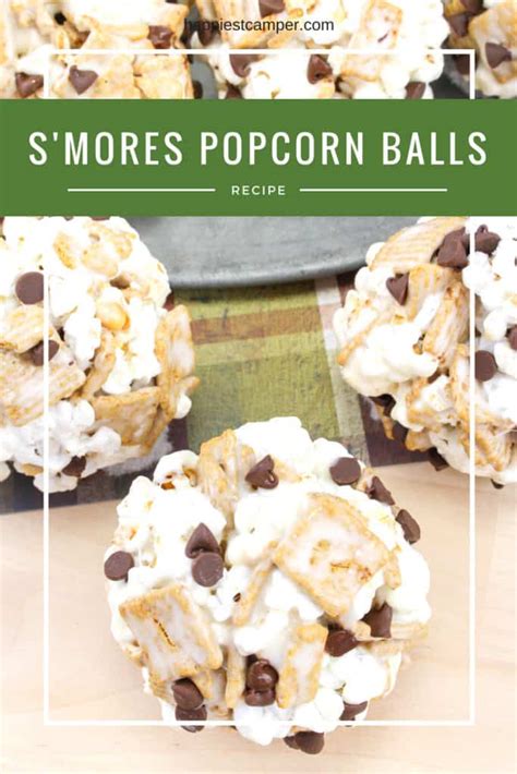 Smores Popcorn Balls