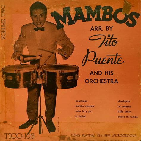 tito puente mambos arr by tito puente volume two reviews
