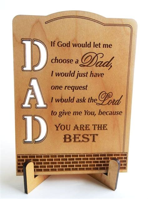 Best Dad Fathers Day Sign T Christian Ts For Christmas Etsy In