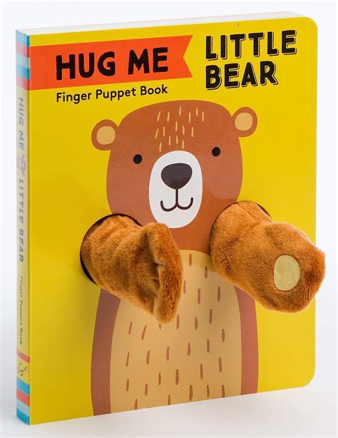 Hug Me Little Bear Finger Puppet Book Babys First Book Animal
