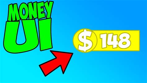 How To Make Money Ui In Roblox Studio Youtube