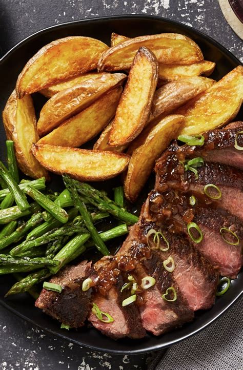 Steak tips are an inexpensive cut of beef perfect for soaking up marinades like this soy and balsamic one that's salty and tangy at the same time. Sirloin Steak Provençal Recipe | HelloFresh | Recipe in ...