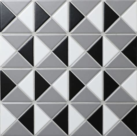 Classic Kaleidoscope 2 Triangle Geometric Porcelain Tiles Ant Tile