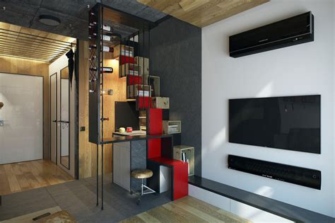 Micro Home Design Super Tiny Apartment Of 18 Square Meters