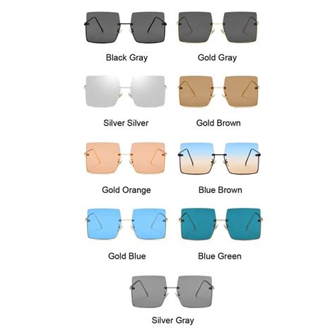 brand designer square sunglasses women fashion luxury oversized sun glasses female vintage retro