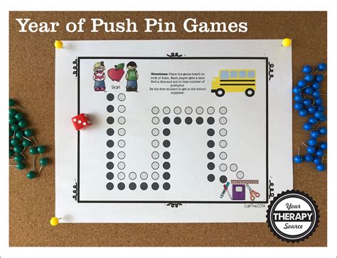 Montessori Pin Poking Games For All Year Your Therapy Source