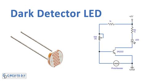 Dark Detector Circuit Using Ldr Led Circuitstune