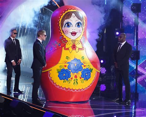The Masked Singer All The Clues About The Russian Dolls Identity