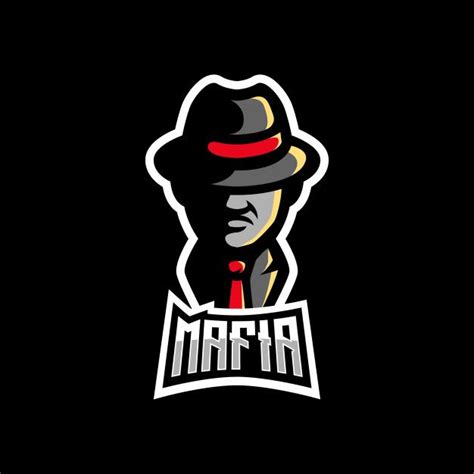 Mafia With Hat Suit Gaming Mascot Logo P Premium Vector Freepik