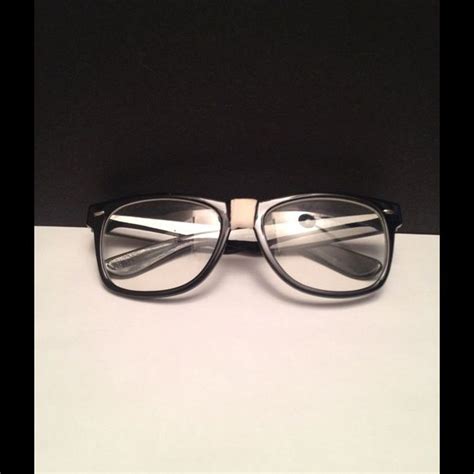 👓nerd Glasses With Faux Tape👓 Nerd Glasses Glasses