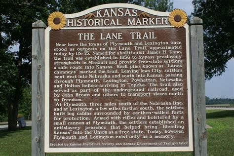 Kansas Historical Markers Kansas Historical Society Historical