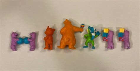 Disney Bear In The Big Blue House Pvc Figures Lot Set Ojo Treelo Pip