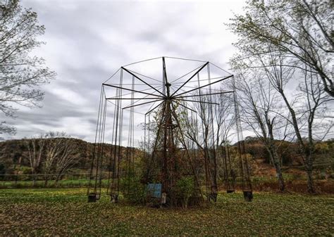 Lake Shawnee In West Virginia Is An Abandoned Amusement Park With A