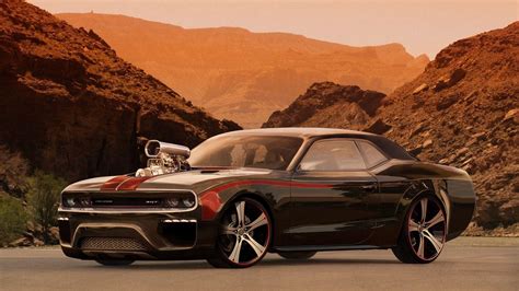 Awesome Dodge Challenger Wallpaper Free Muscle Car