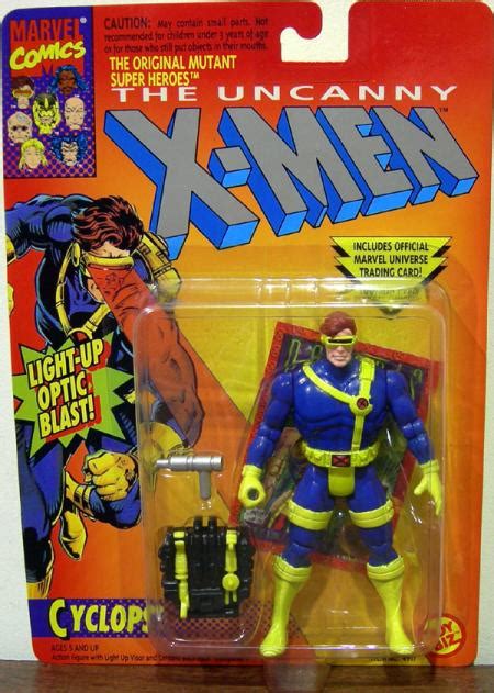 Cyclops Light Up Optic Blast X Men Action Figure